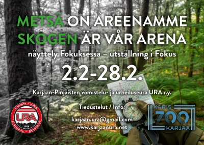 Metsä on areenamme näyttely 2 28.2.2026 fisv